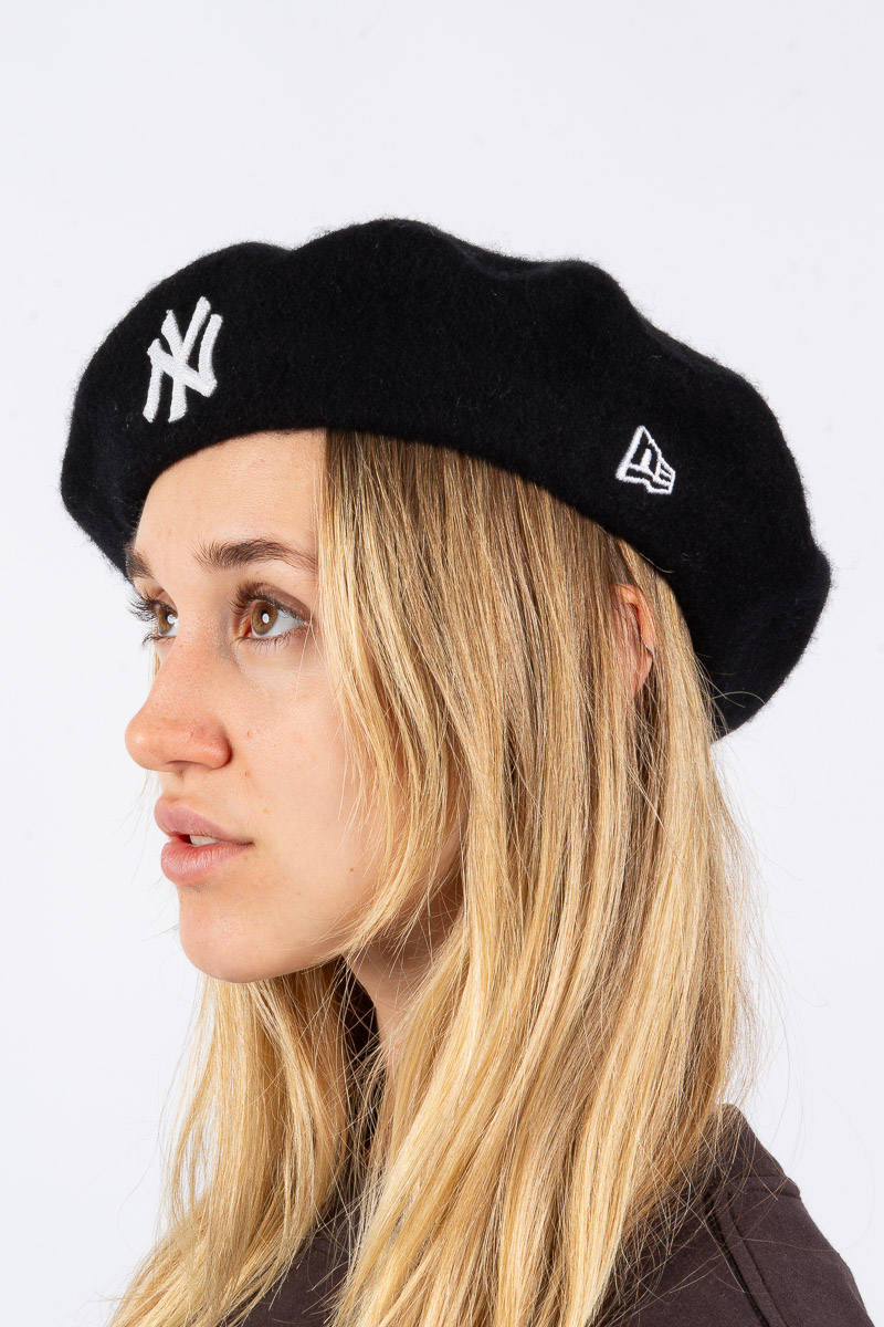 NY Yankees Wool Beret Stateside Sports