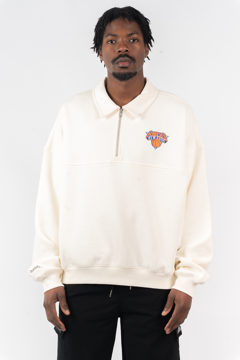 ぬ NY Knicks Half-Zip Crew | Stateside Sports