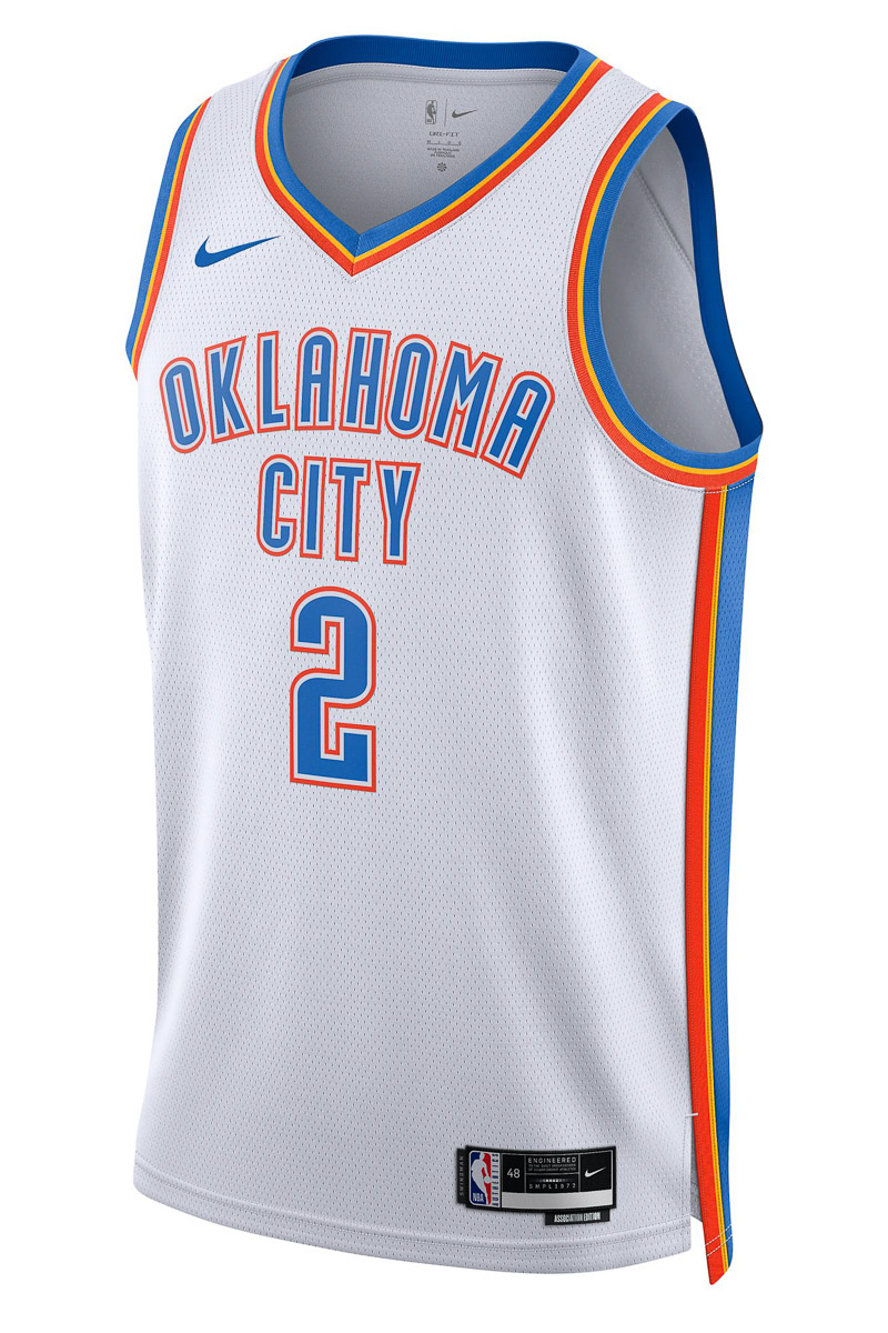 OKC Shai Gilgeous-Alexander Association Jersey Stateside Sports