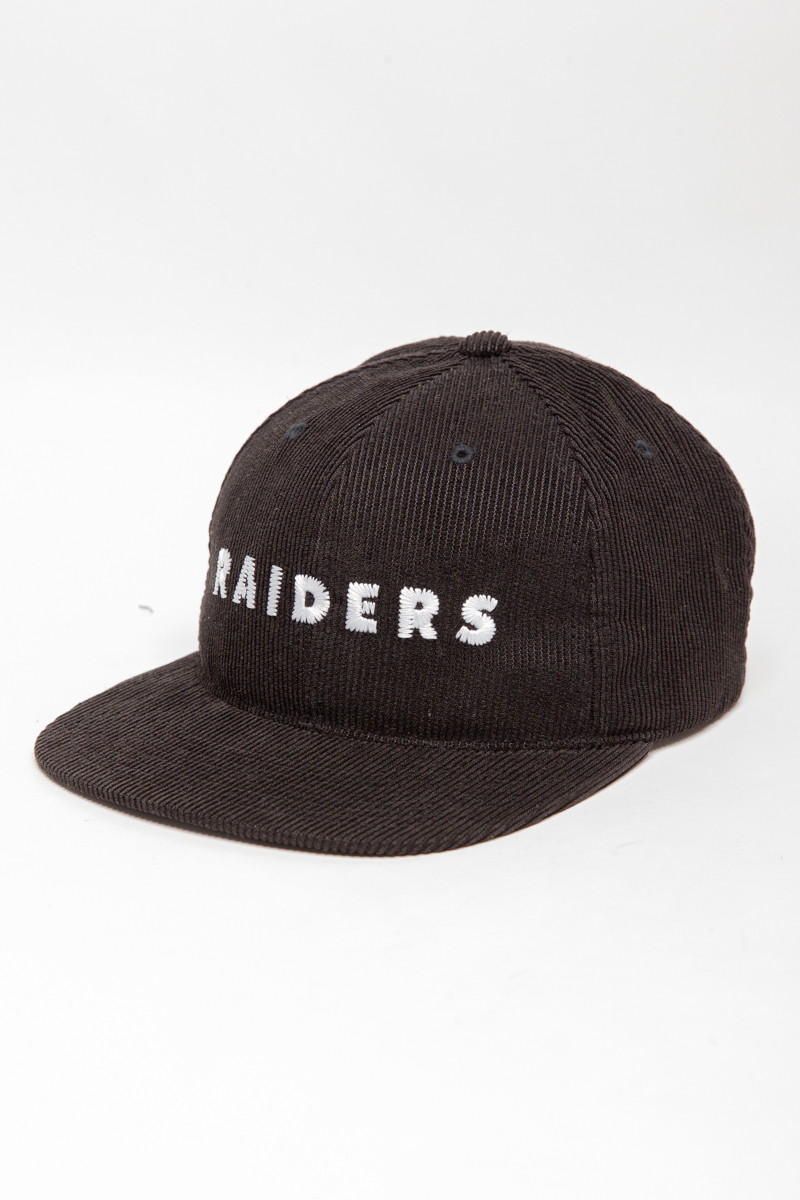 LOS ANGELES RAIDERS NFL CORDUROY HAT DEADSTOCK