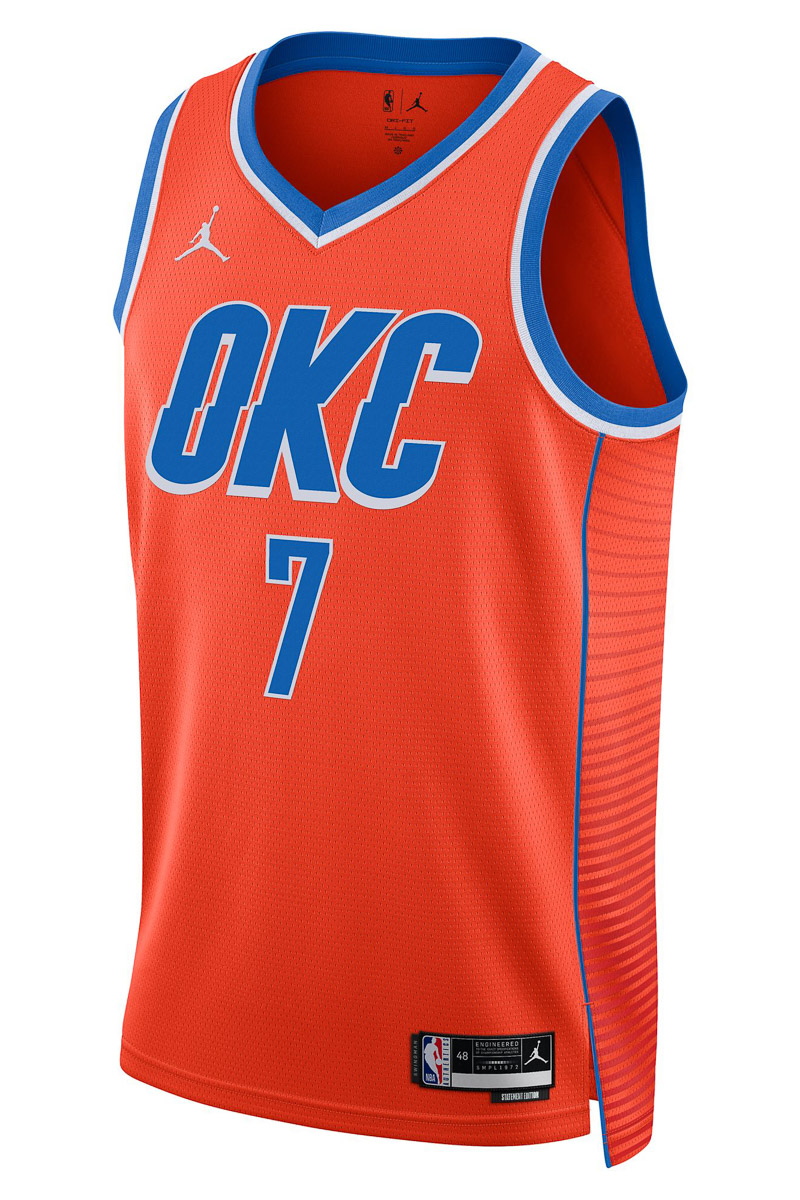 PAUL GEORGE OKLAHOMA CITY THUNDER OFFICIAL 18-19' NIKE