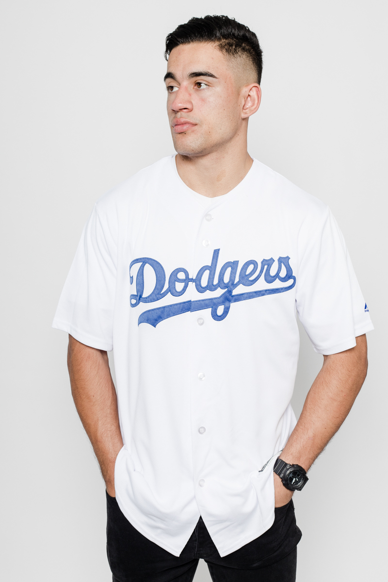 LOS ANGELES DODGERS MAJESTIC MLB COOLBASE REPLICA JERSEY- MENS ROYAL BLUE