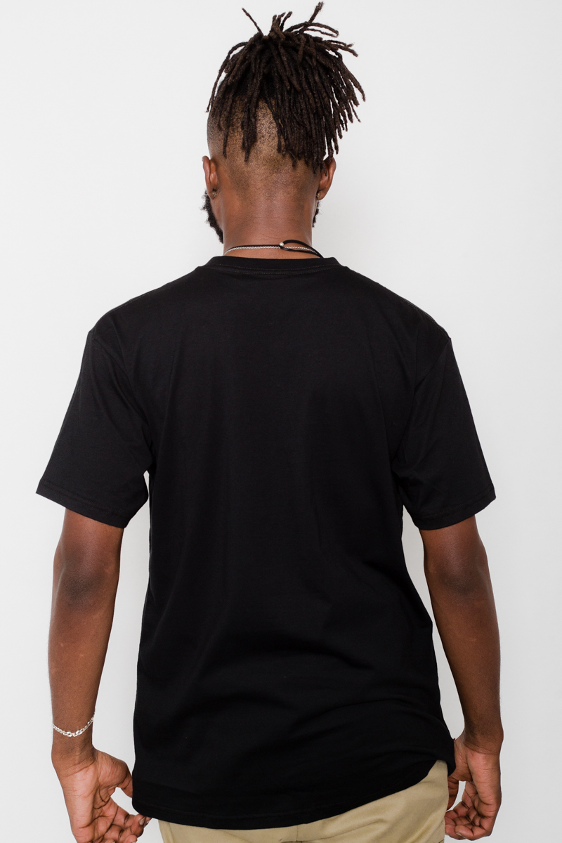 Classic Fit T-shirt- Mens Black | Stateside Sports