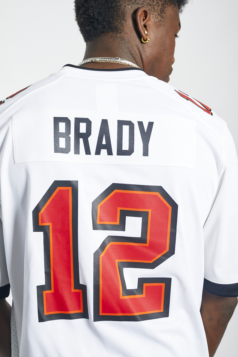 Tampa Bay Buccaneers NFL Tom Brady White 3D Hoodie, Shirt • Kybershop