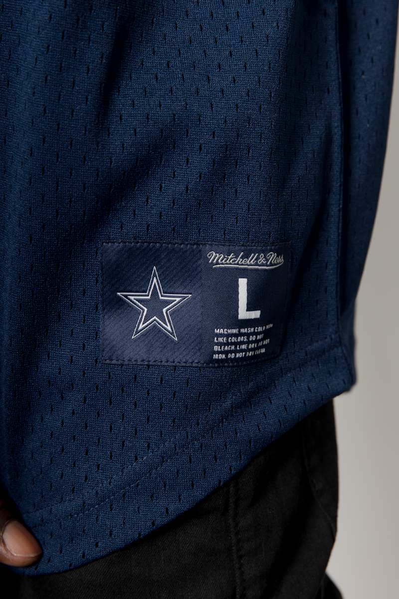 Name & Number Mesh Crewneck Dallas Cowboys Emmitt Smith