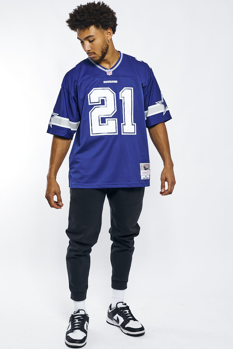 Dallas Cowboys Deion Sanders #21 Mitchell & Ness Navy 1995 NFL Legacy  Jersey