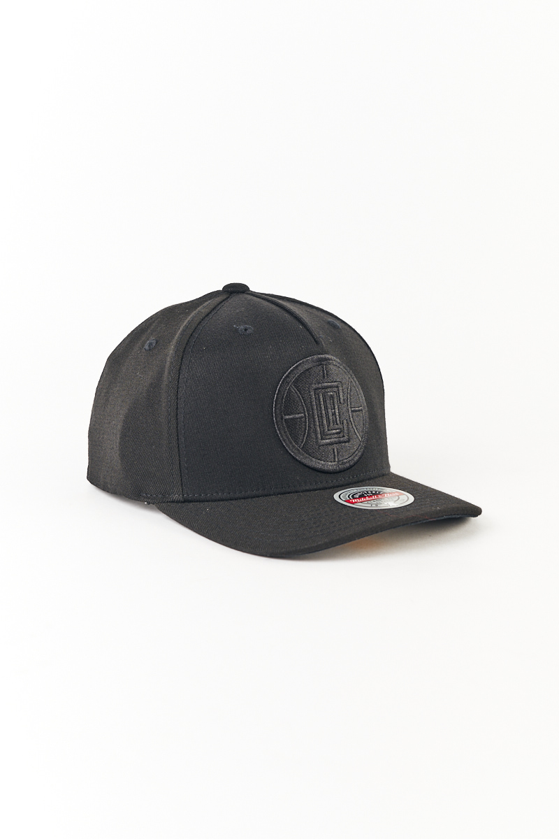 L.A Clippers Pinch Point Cap in Black/Black | Stateside Sports