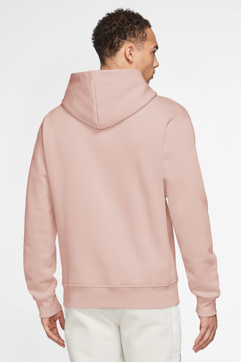 Pink Jordan Wings Fleece Pullover Hoodie Jordan Essentials Fleece