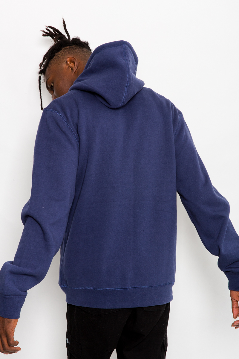 MITCHELL AND NESS BRANDED ESSENTIALS HOODIE- MENS NAVY BLUE | Stateside ...