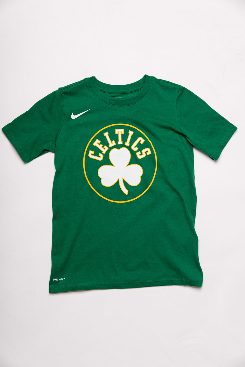 Nike NBA Boston Celtics Crest Logo Long Sleeve Green Dri-Fit T