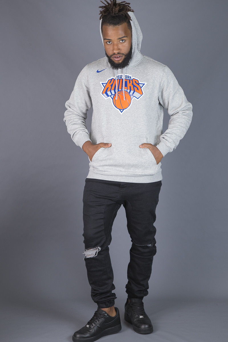 NEW YORK KNICKS NIKE HOODY GREY MENS Stateside Sports