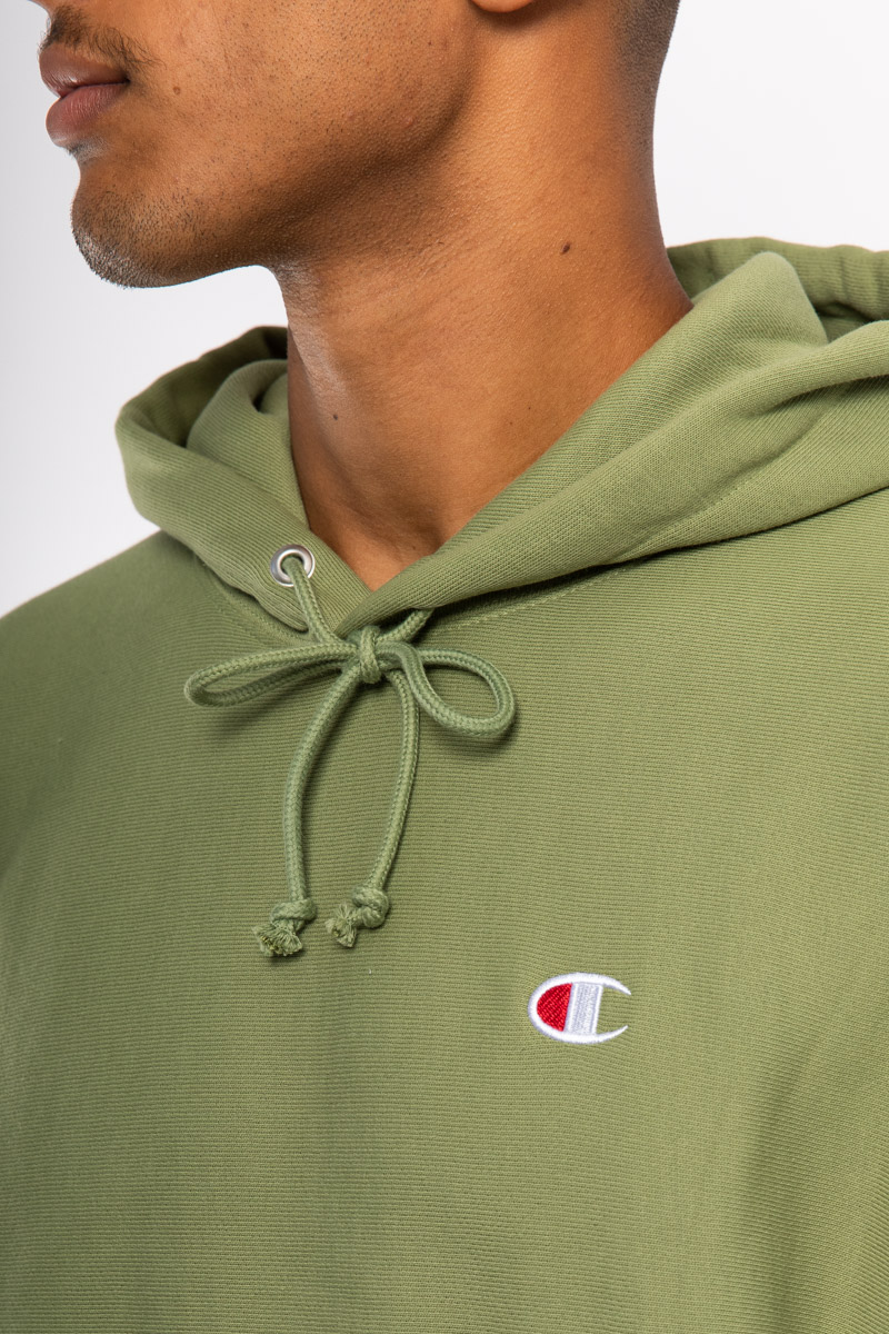 Champion reverse weave on sale hoodie hiker green