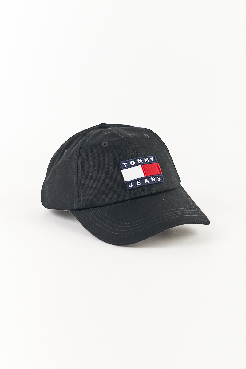 Heritage Cap Print in Black | Stateside Sports