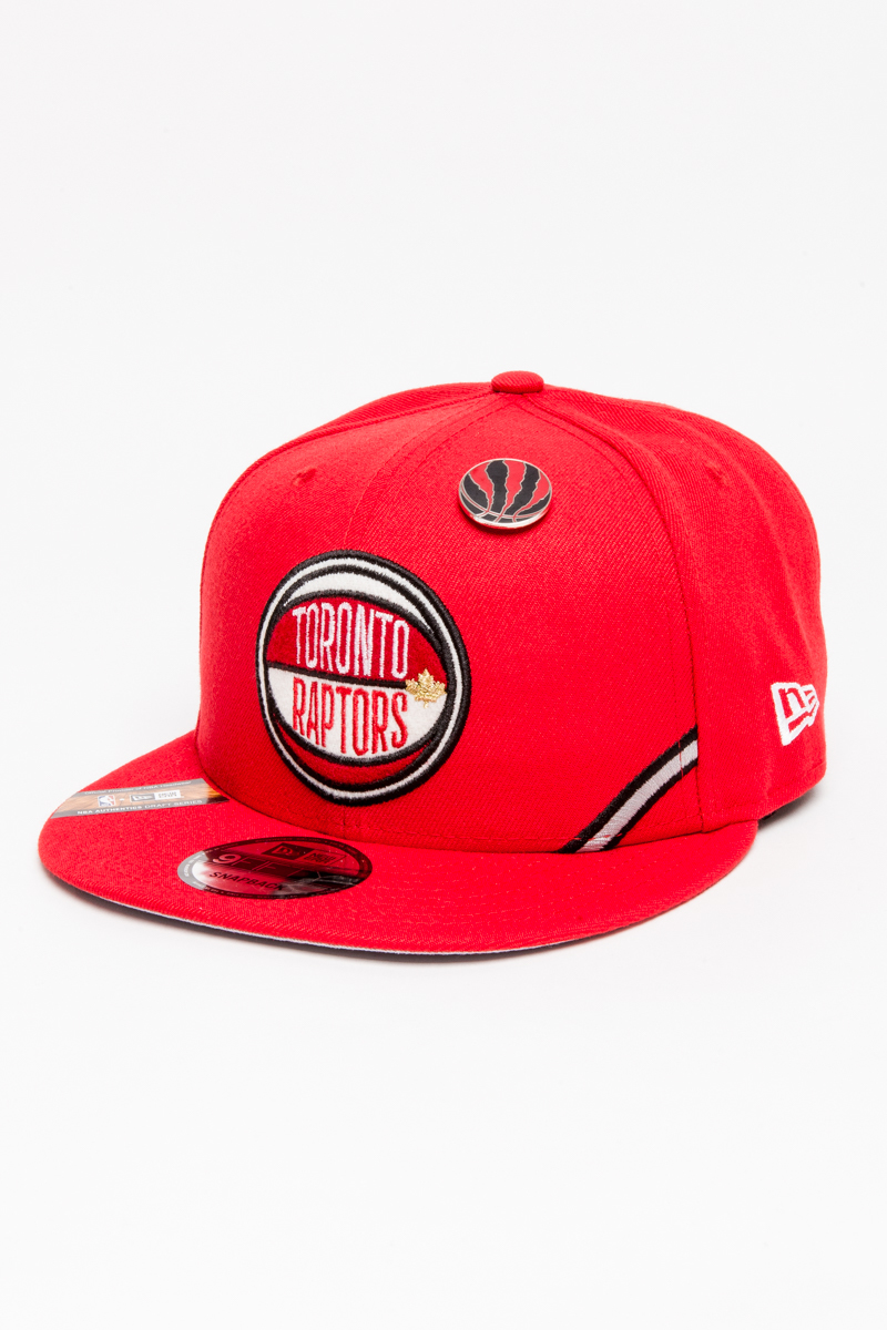 Toronto Raptors New Era 2019 NBA Draft 9FIFTY Snapback Adjustable Hat - Red