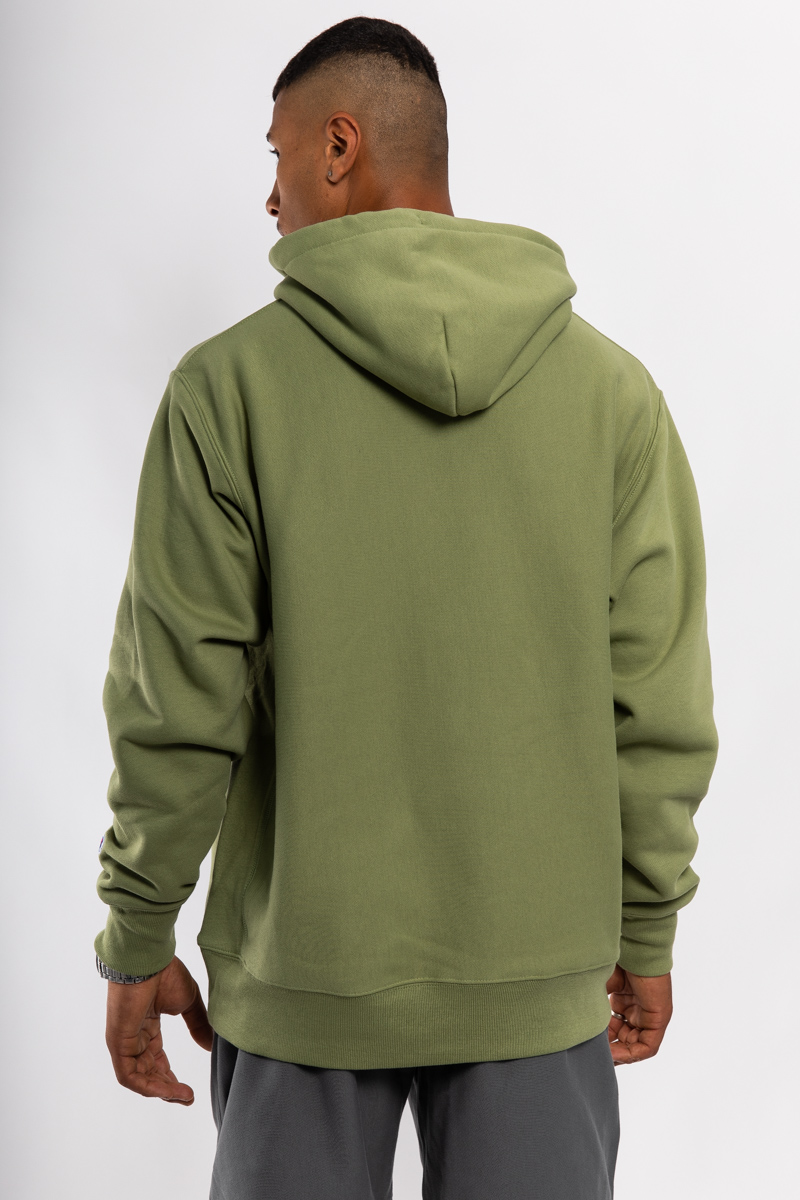 Reverse Weave Small Logo Hoodie | Stateside Sports