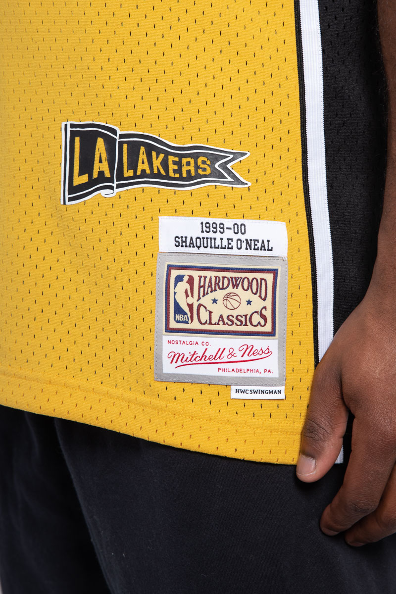 Shaquille O'Neal LA Lakers 1999-00 Swingman Jersey - Detroit City