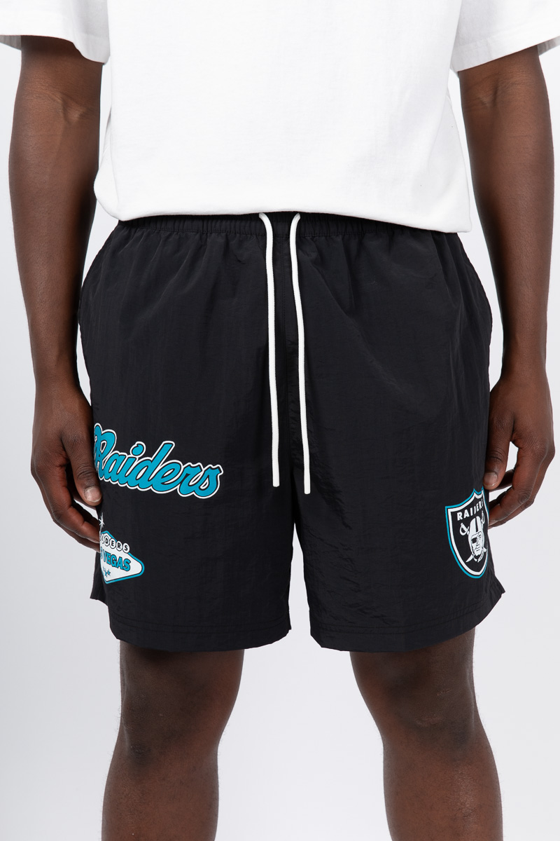Las Vegas Raiders Nylon Beach Shorts | Stateside Sports