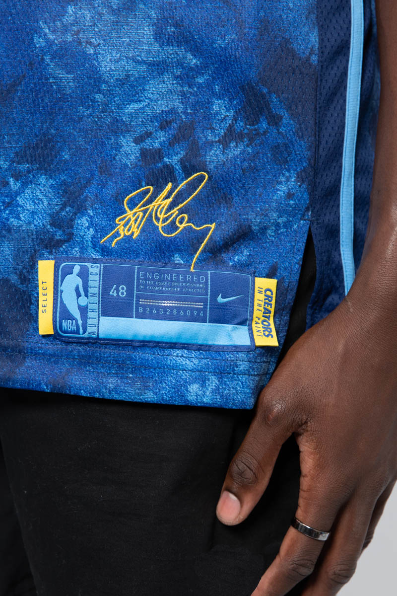 Stephen Curry Golden State Warriors Nike Select Series MVP Swingman Jersey  - Royal