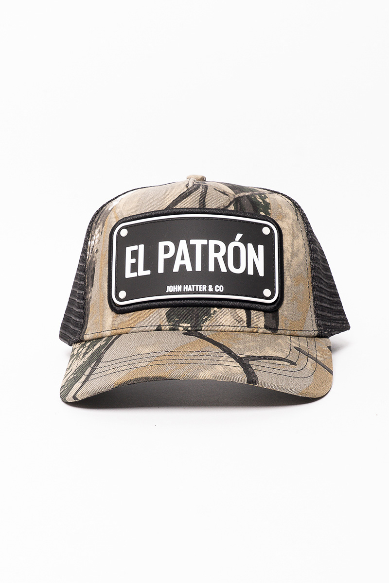 El Patron Camo Trucker Hat Stateside Sports