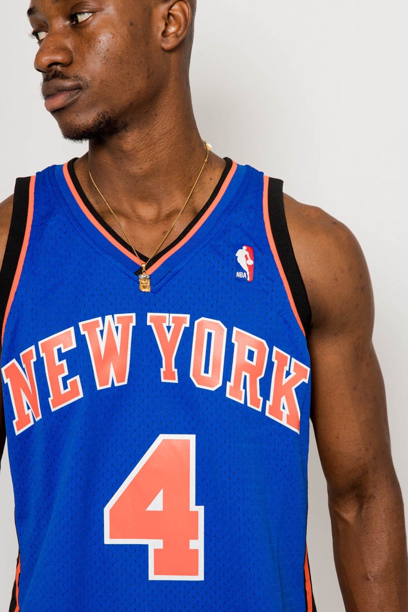 Mitchell & Ness Men's Nate Robinson Blue New York Knicks 2005-06