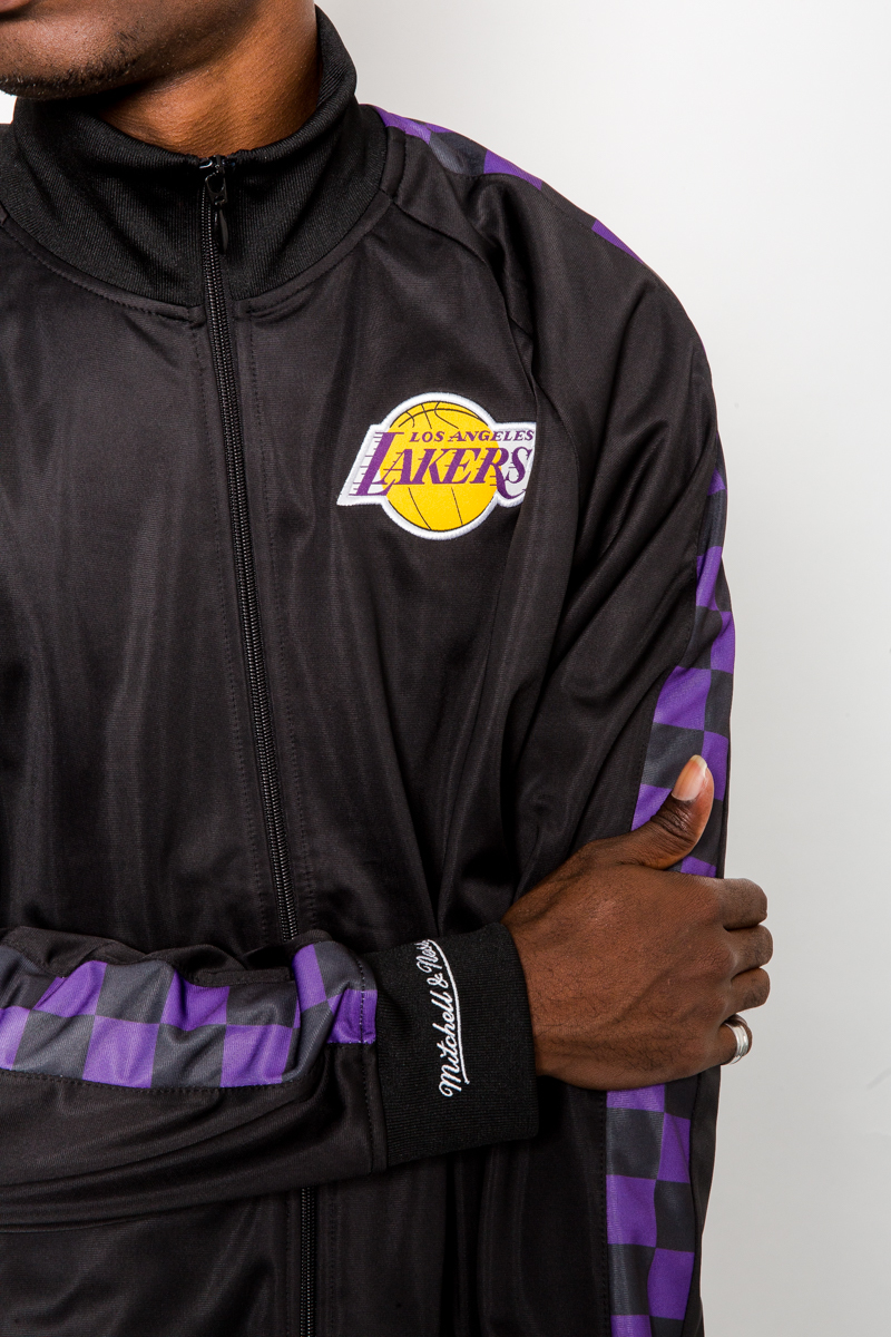 LA Lakers NBA Lifestyle Black Track Jacket