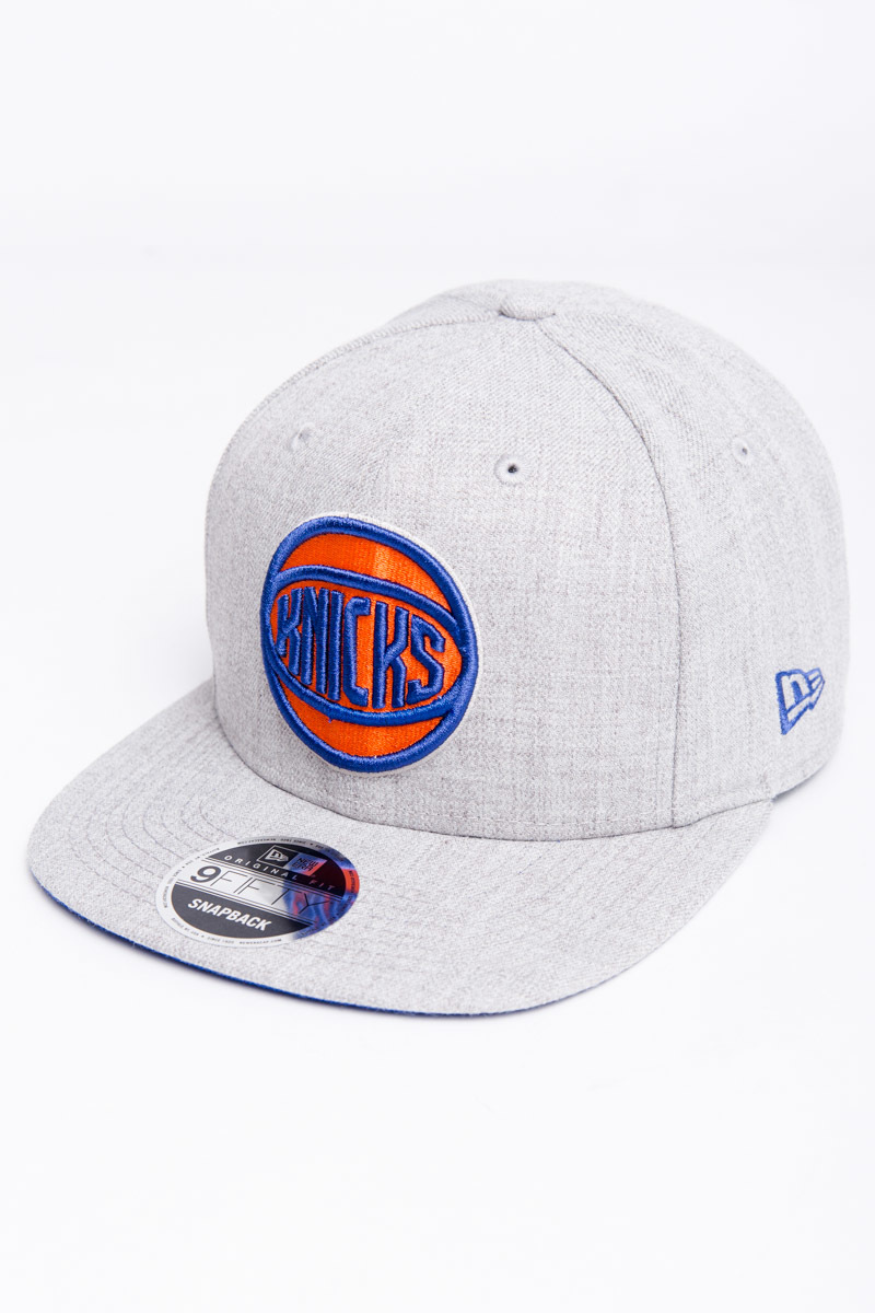NEW YORK KNICKS HEATHER GREY 9FIFTY SNAPBACK- GREY Stateside Sports