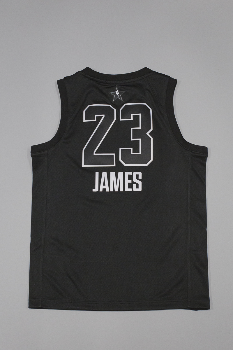 lebron james black all star jersey