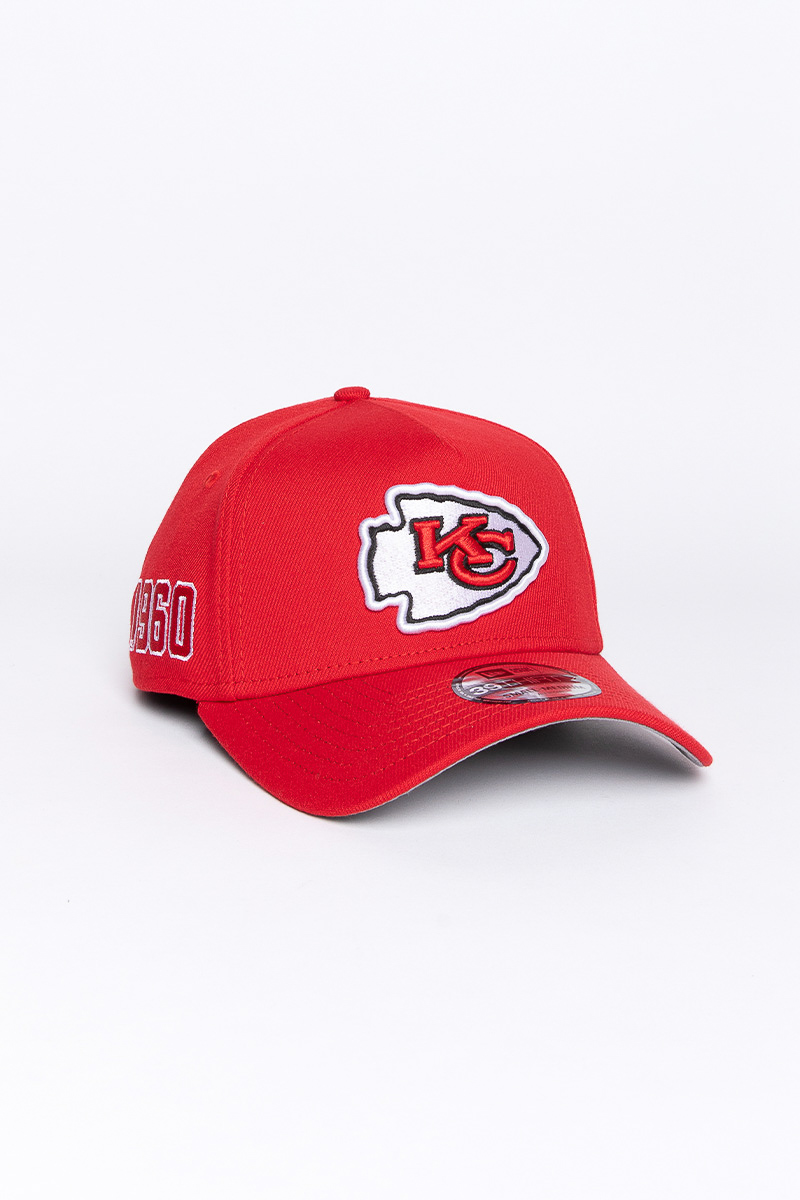 キャップ NFL Kansas City Chiefs parka & cap NFL Patch Kansas City Chiefs Red 9SEVENTY Stretch-Snap Cap
