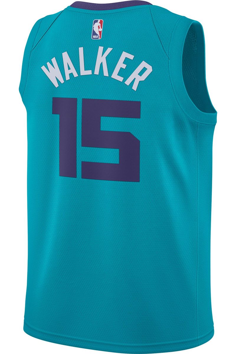 2018 Jordan Nike Swingman NBA Jersey Charlotte Hornets Kemba Walker Men 56  EUC