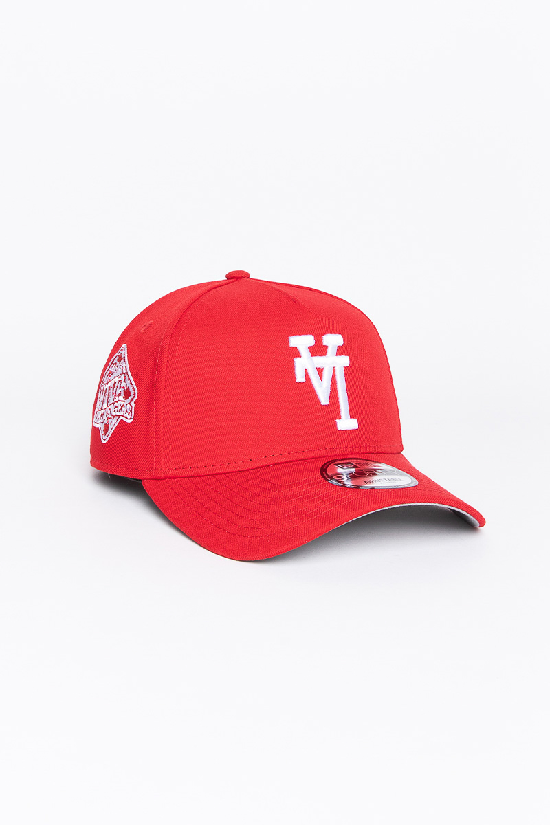 帽子 THEREDTHREAD S logo cap scarlet WHITE 1200W-1106-WhClsNavy-1-