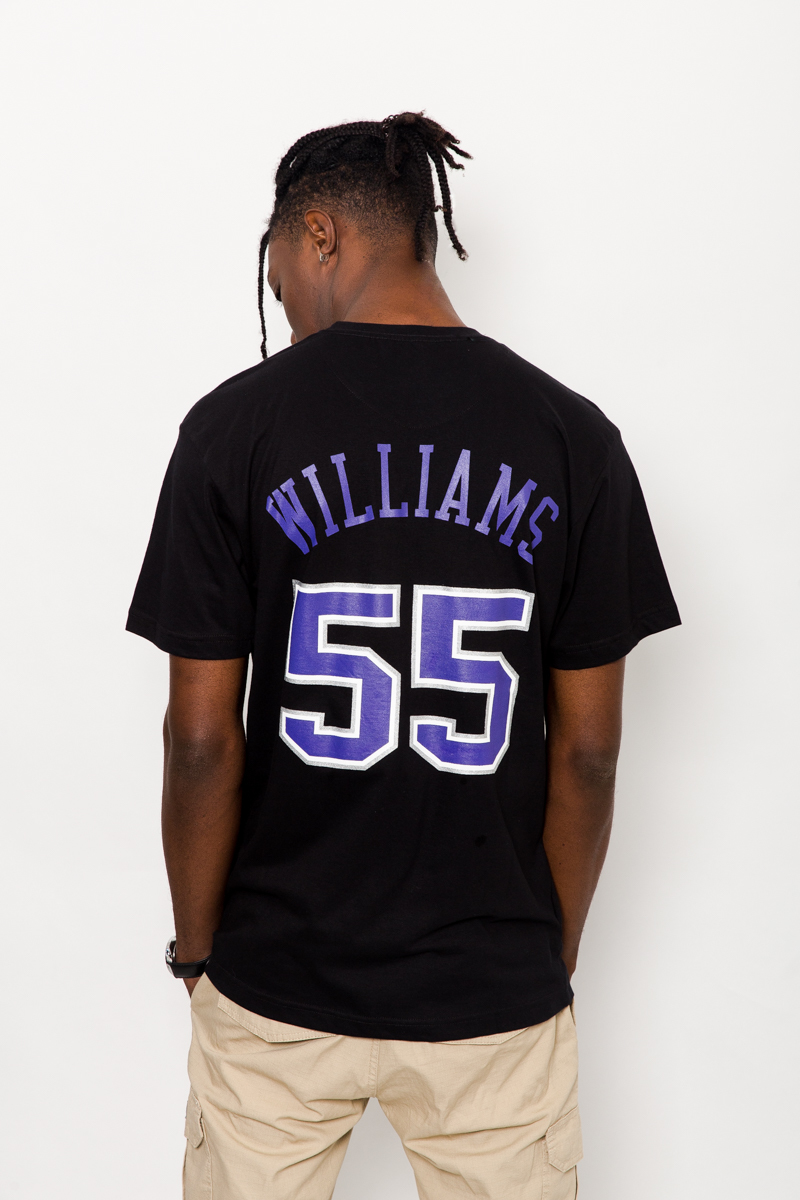 Jason Williams Sacramento Kings Youth Hardwood Classics Name & Number T- Shirt - Black