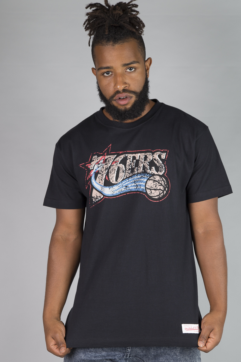 NBA Secondary Colour Wordmark T-Shirt - Mens