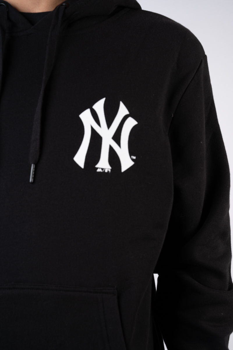 Yankees Duke Hoodie- Mens Black/White | Stateside Sports