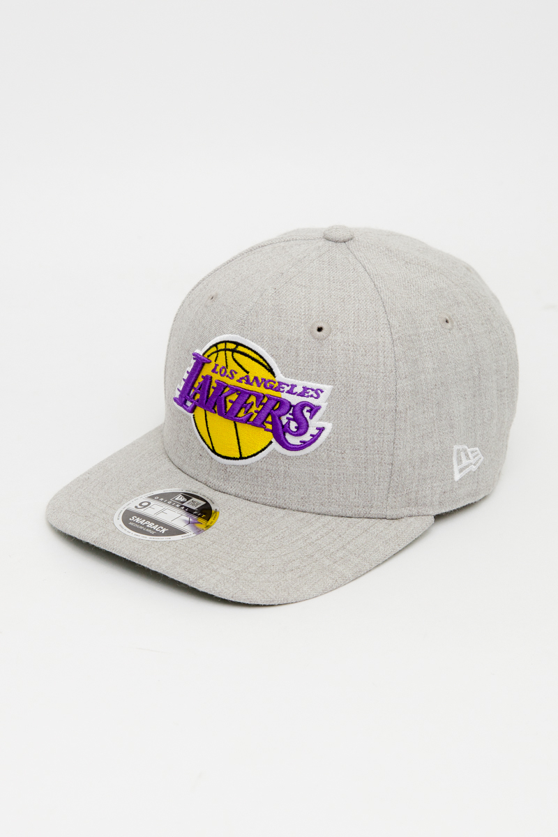 Pre-Curved Heather 9Fifty Snapback- Grey Stateside Sports