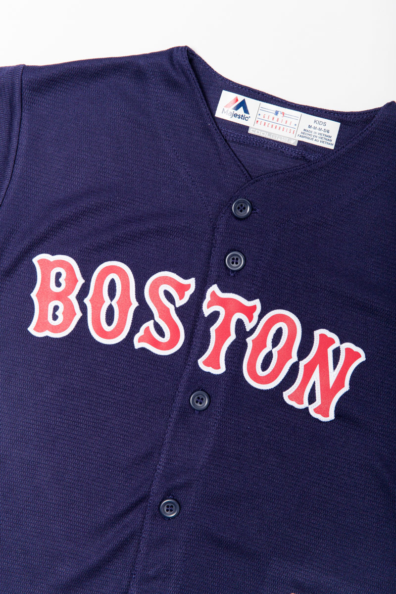 BOSTON RED SOX MLB REPLICA JERSEY KIDS NAVY BLUE Stateside Sports