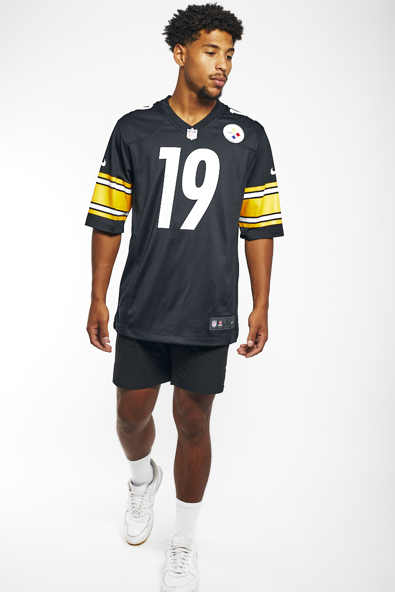 Youth Pittsburgh Steelers JuJu Smith-Schuster Nike Black NFL Game