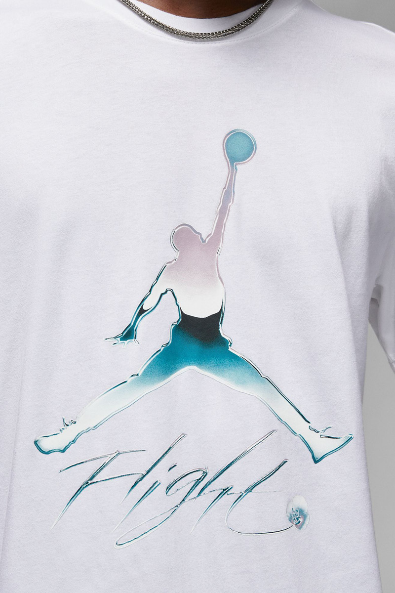 Jumpman Logo Graphic Tee in White | Stateside Sports