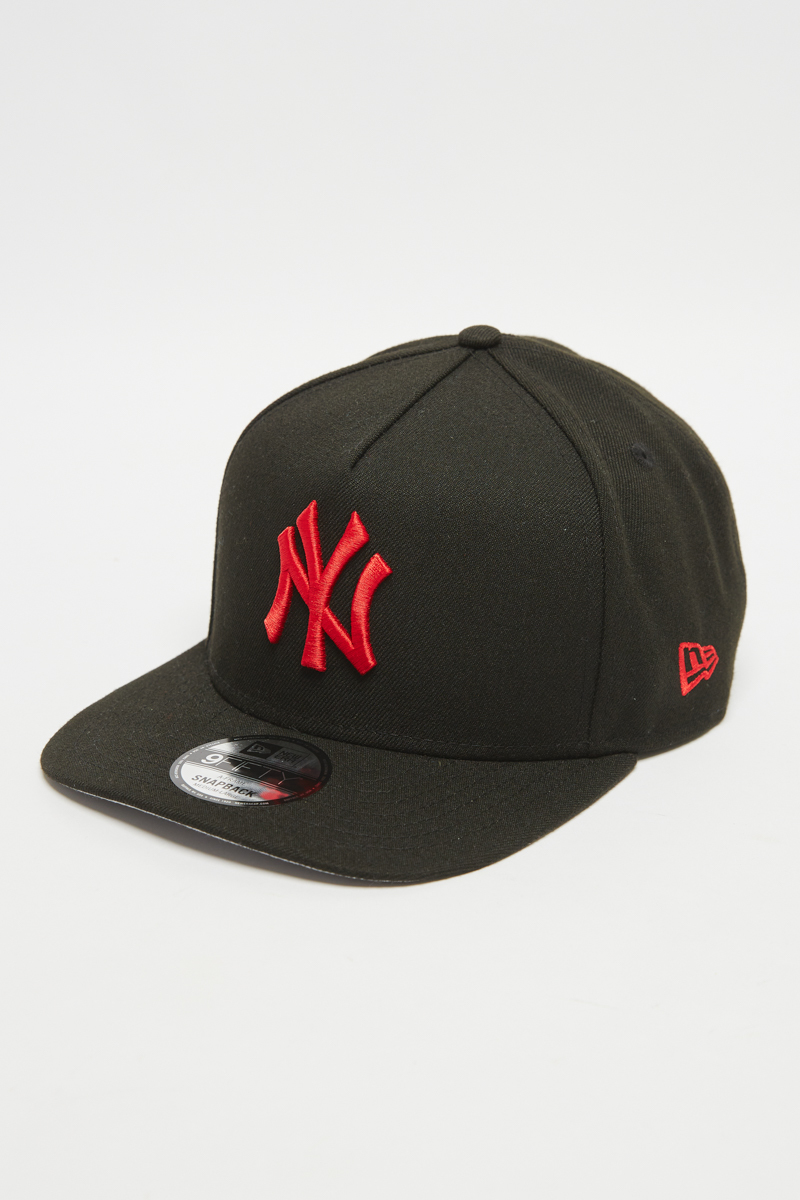 Point Red 9Fifty A-Frame Snapback- Black/Red | Stateside Sports