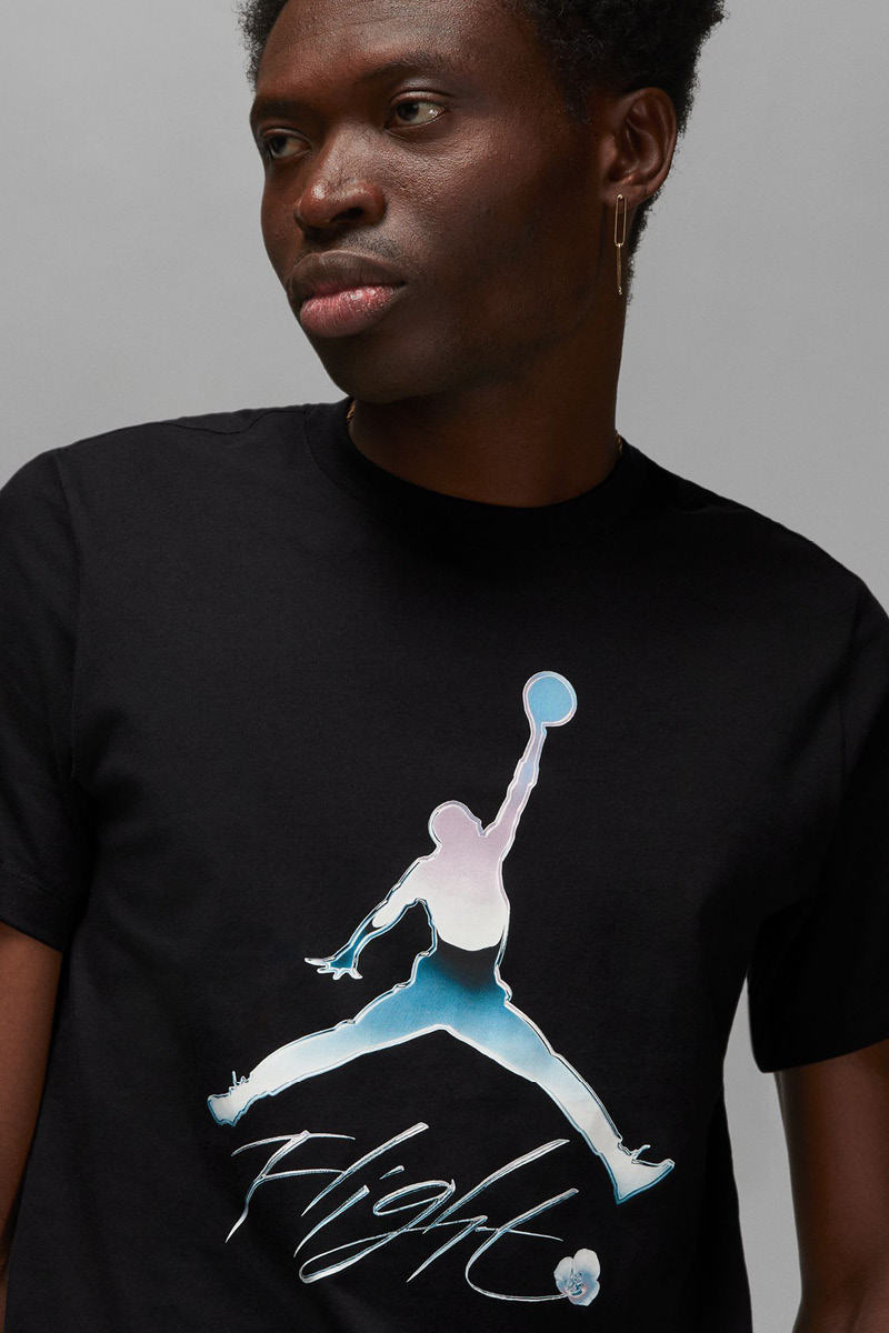 Jumpman Logo Graphic Tee in Black | Stateside Sports