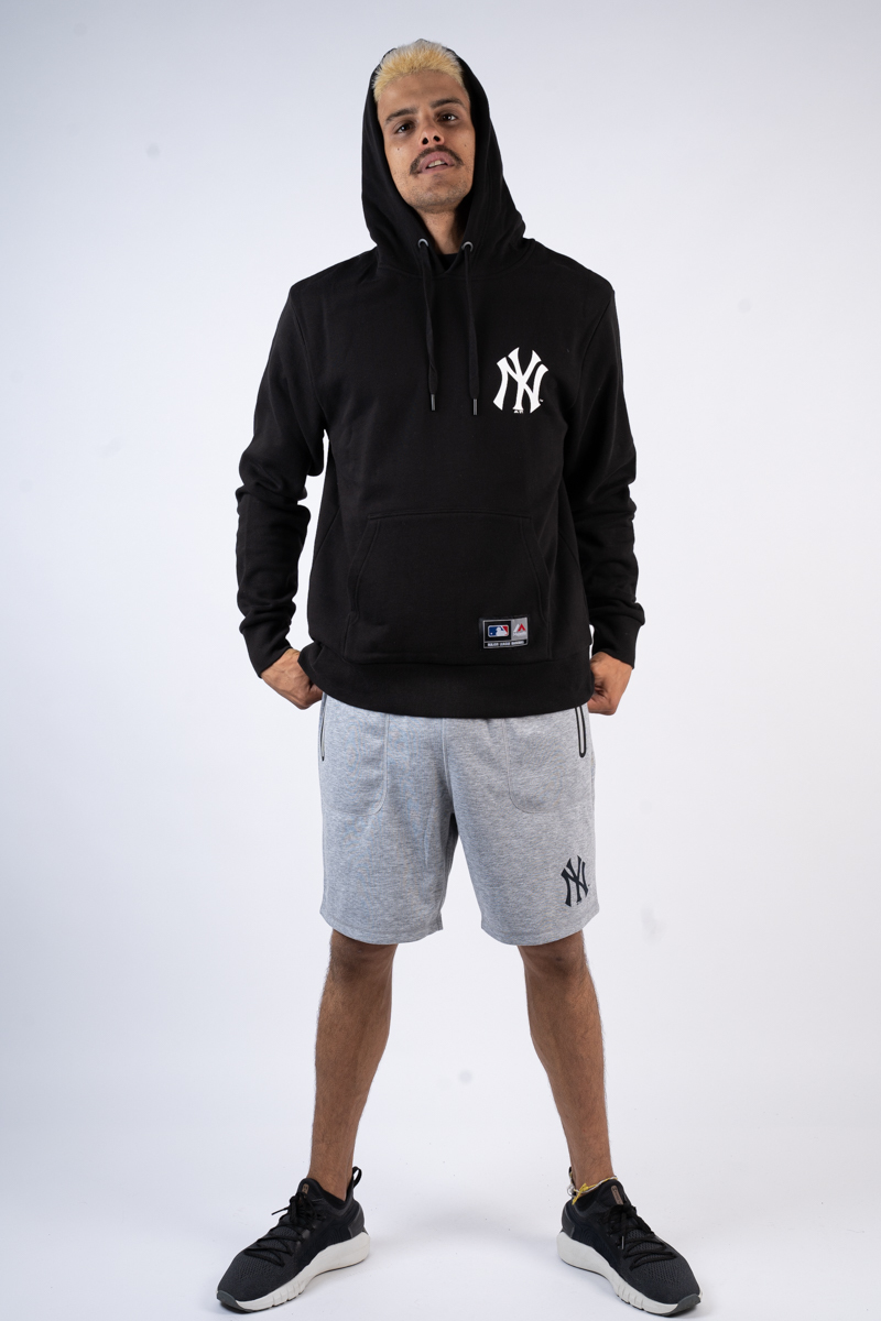 Yankees Duke Hoodie Mens Black/White Stateside Sports