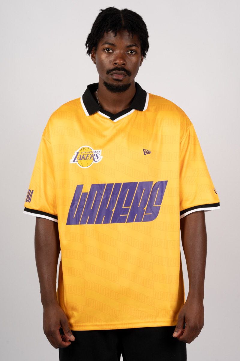 LEBRON JAMES LOS ANGELES LAKERS NAME AND NUMBER NIKE DRY T