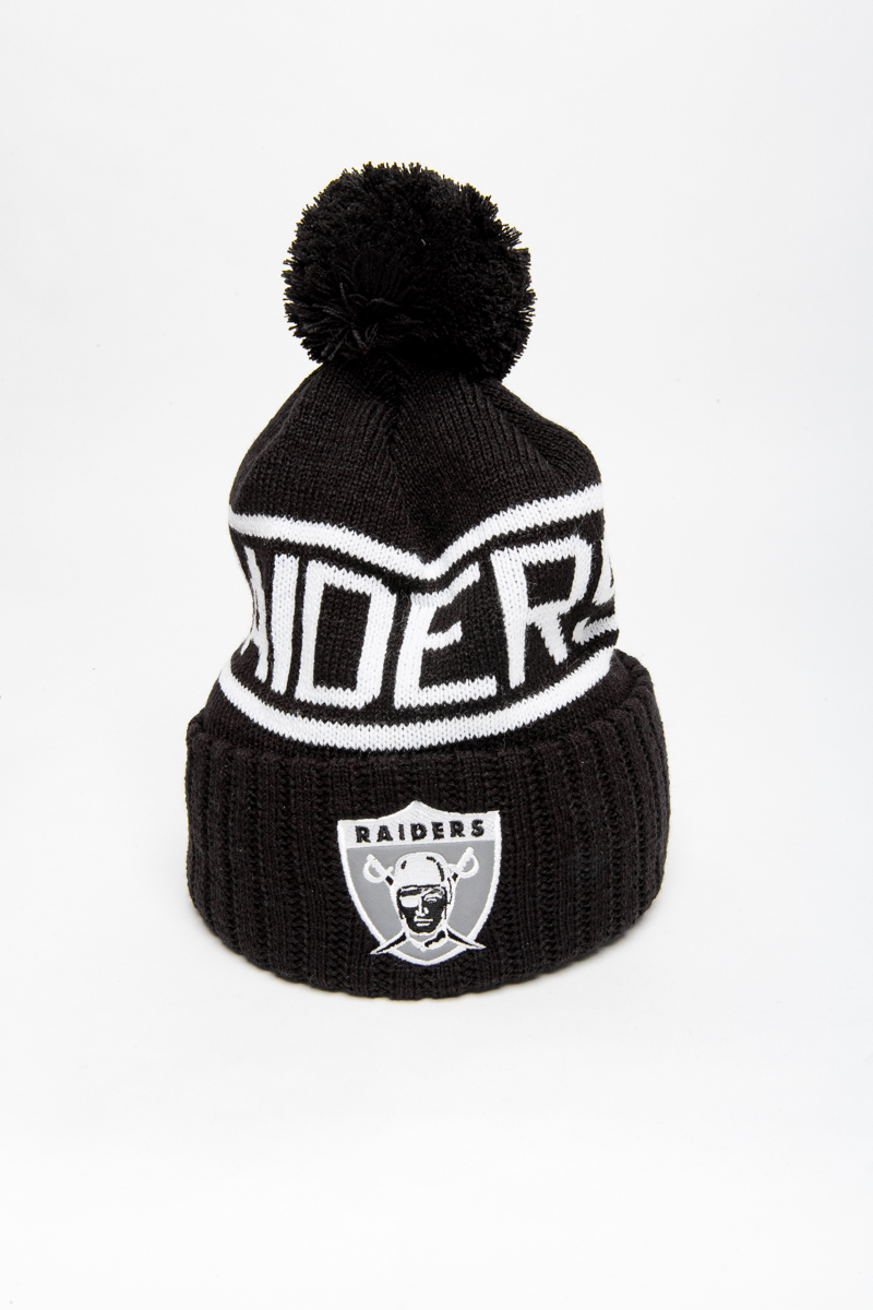 oakland raiders winter hat