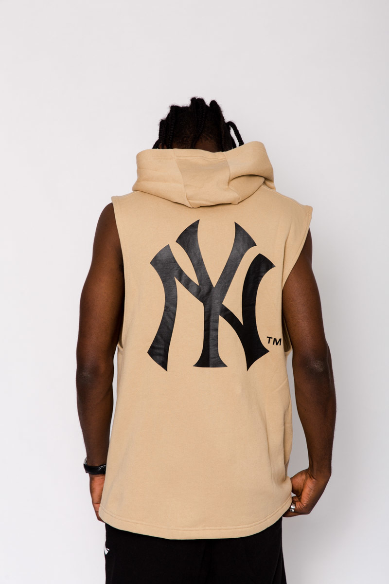 yankees sleeveless hoodie