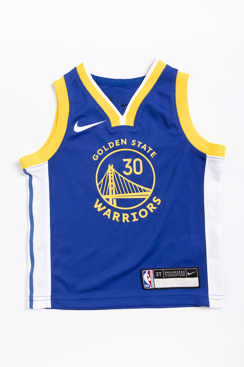 Nike NBA Golden State Warriors Stephen Curry Youth Swingman Jersey - Icon  Edition - NBA from USA Sports UK