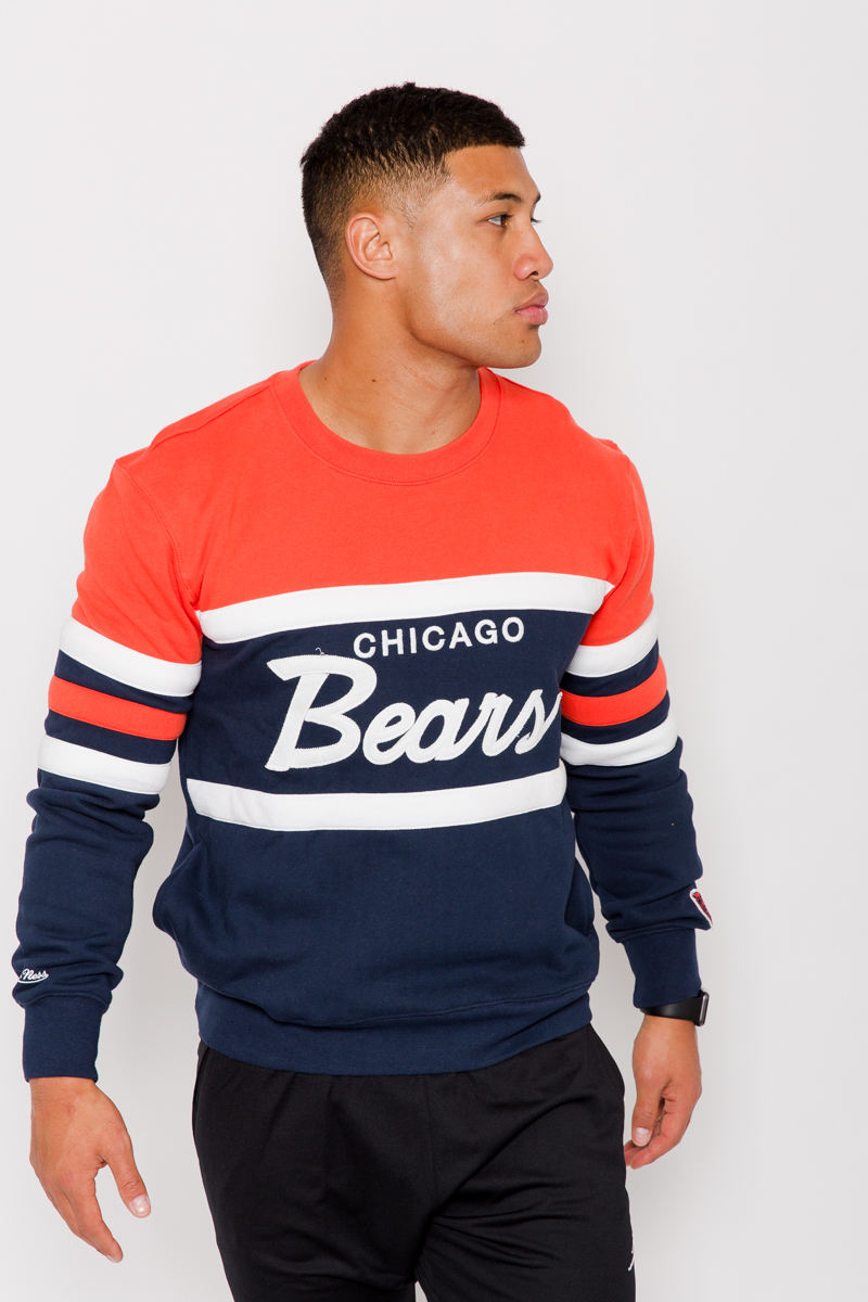 chicago bears vintage crew sweatshirt