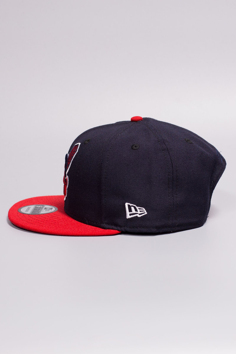 Cleveland Indians 9FIFTY Snapback Shapes Navy Hat