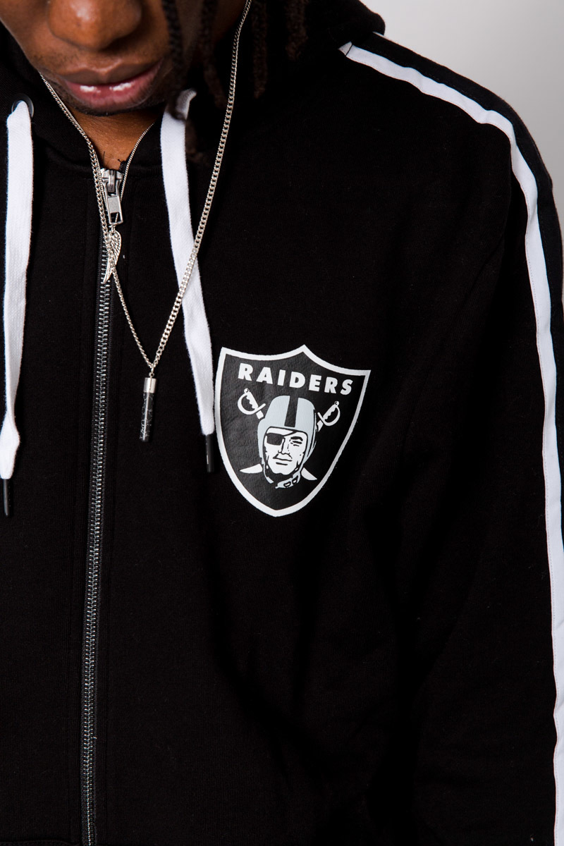 Linden Zip Hoodie Mens Black Stateside Sports