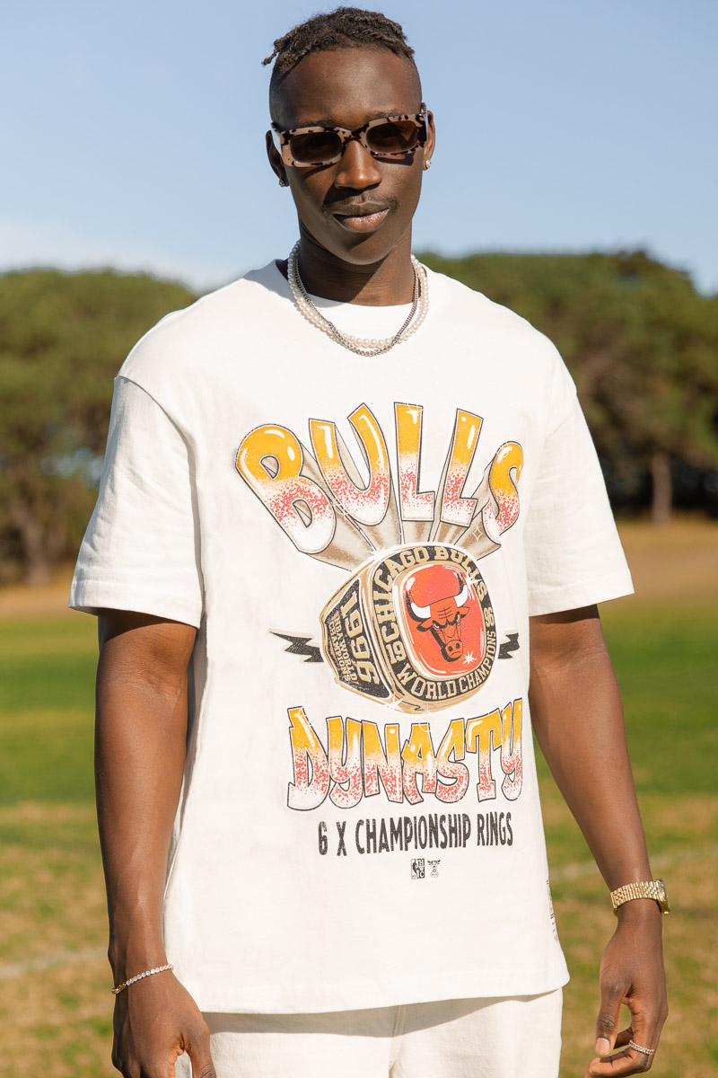 Men's Chicago Bulls Dynasty White T-Shirt