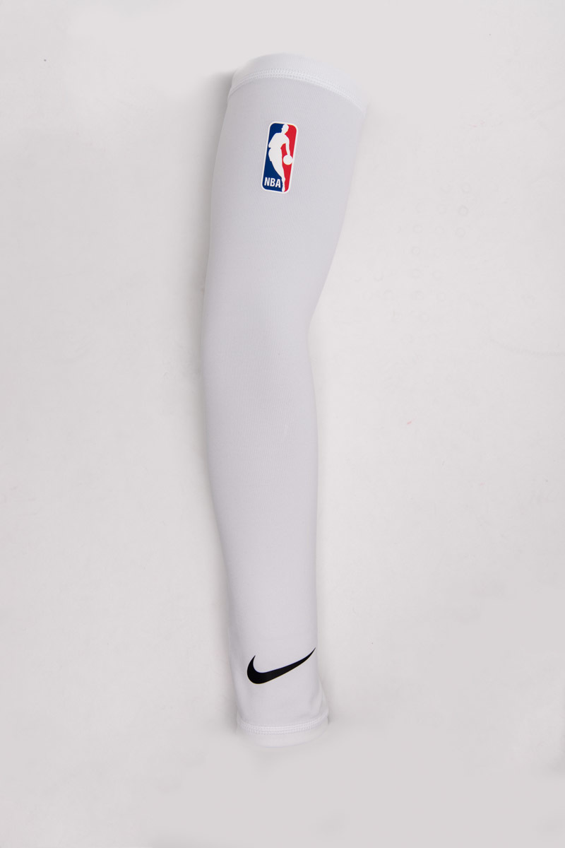 Nike White NBA Shooter Sleeves
