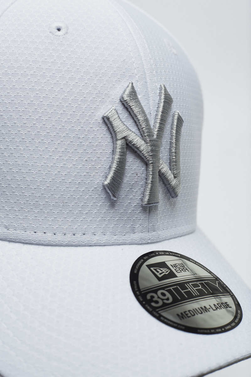 Hex 39Thirty Fitted Cap- White/Grey | Stateside Sports